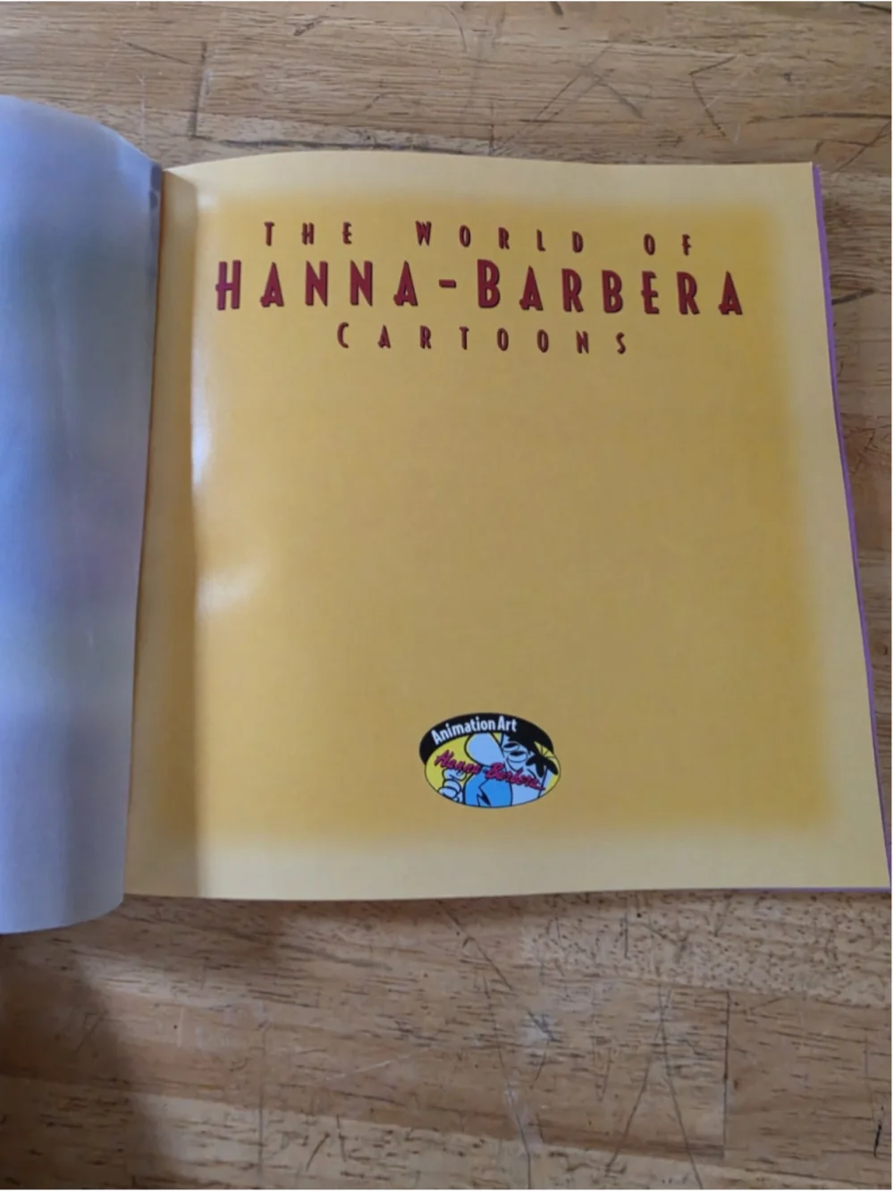 The World of Hanna-Barbera Cartoons (1995) Rare Animation Exhibit Catalog Book